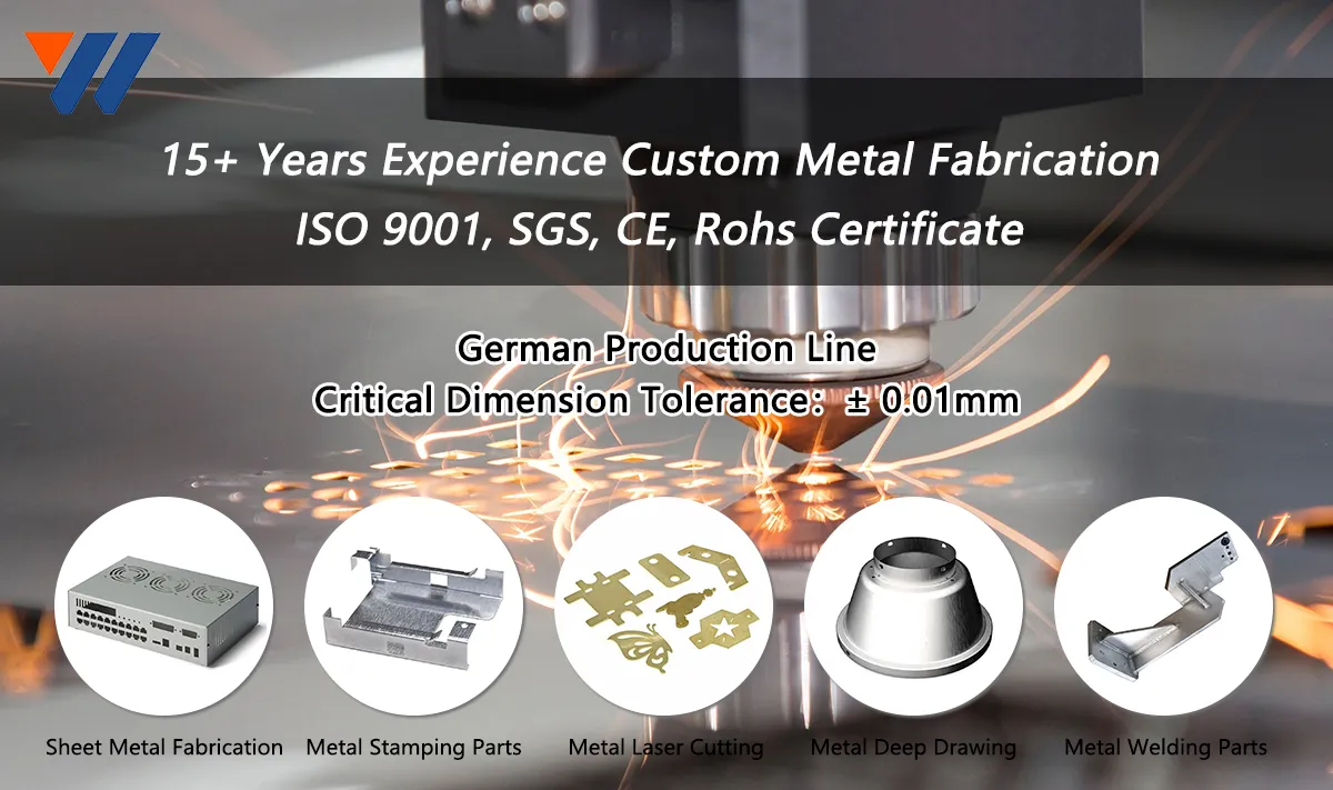 Precision Metal Fabrication Banner