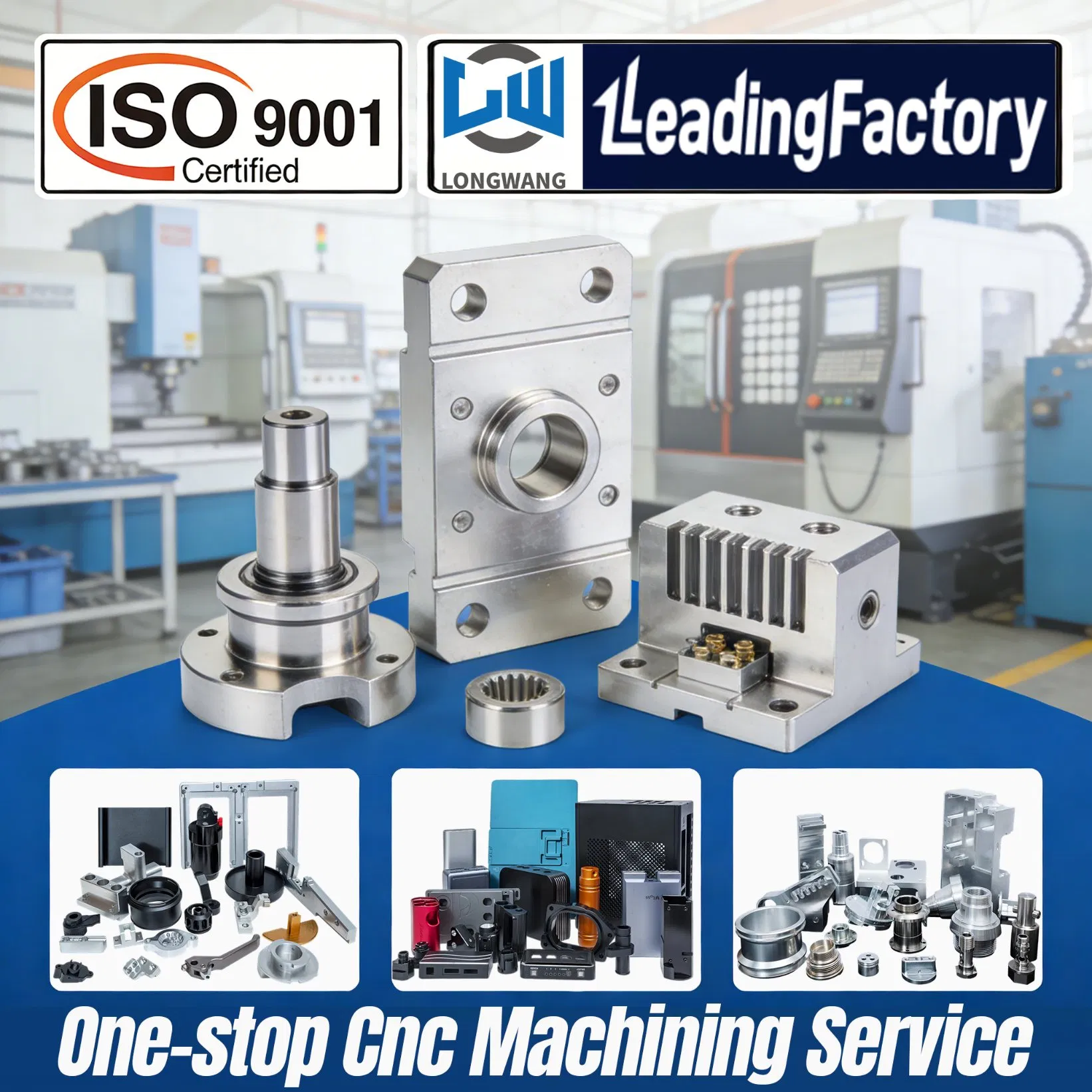 OEM ODM Custom Metal Aluminum Stainless Steel Titanium 5 Axis CNC Precision Machining Services