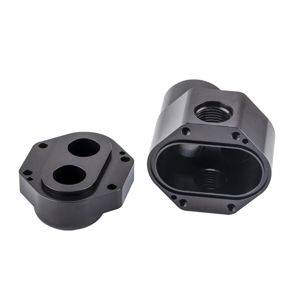 Custom CNC Milling Aluminum 5052 Clear Anodized Enclosure Components for IoT Smart Devices