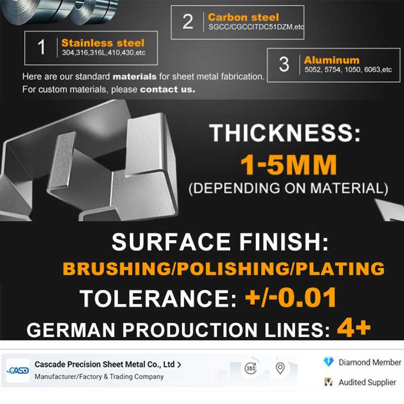 OEM ODM Precision Stainless Steel/Carbon Steel CNC Machining Sheet-Metal Fabrication Tailored Aluminium Enclosure Solutions with Expert Welding Laser Cutting