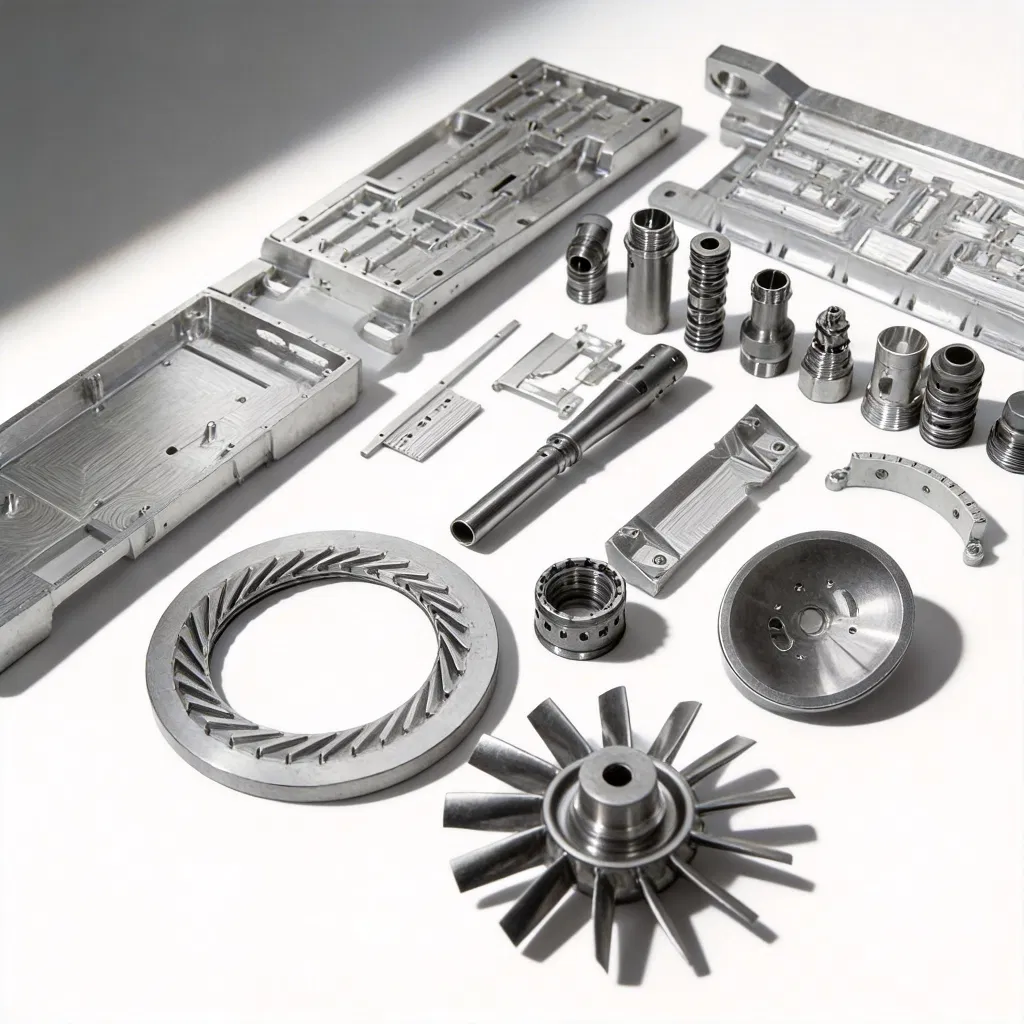 Custom Stainless Steel &amp; Brass Metal Parts Precision CNC Lathe Turning Machining Components Rapid Prototype Service