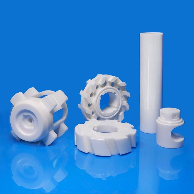 China Factory Industrial OEM Fine Yttria Stabilized Ysz Precision Custom CNC Machining Technical White Zirconium Oxide Parts Zro2 Zirconia Ceramic