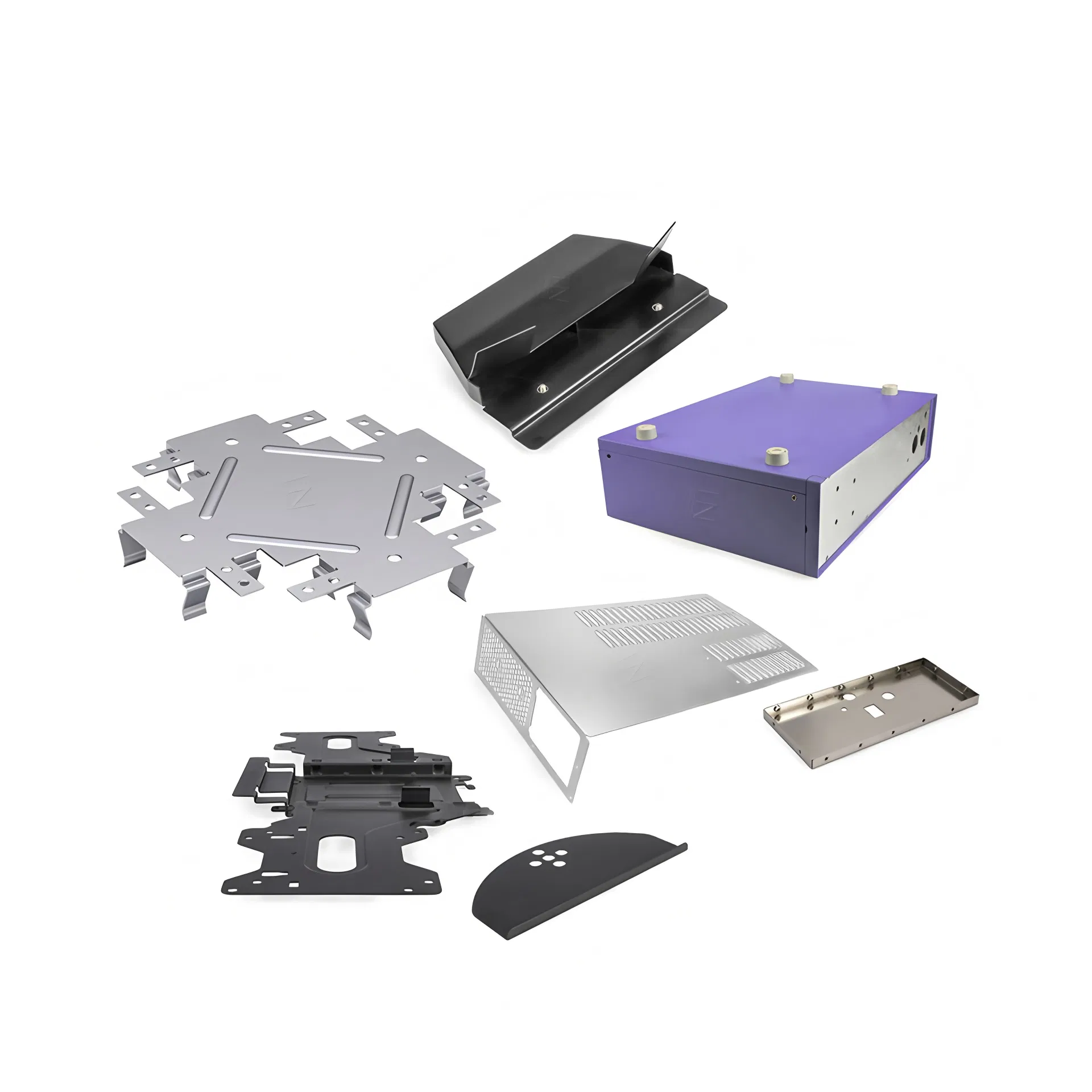 Industrial Sheet Metal Fabrication for Chassis &amp; Cabinets CNC Punching, Welding Assembly for Carbon Steel From Prototype to Production