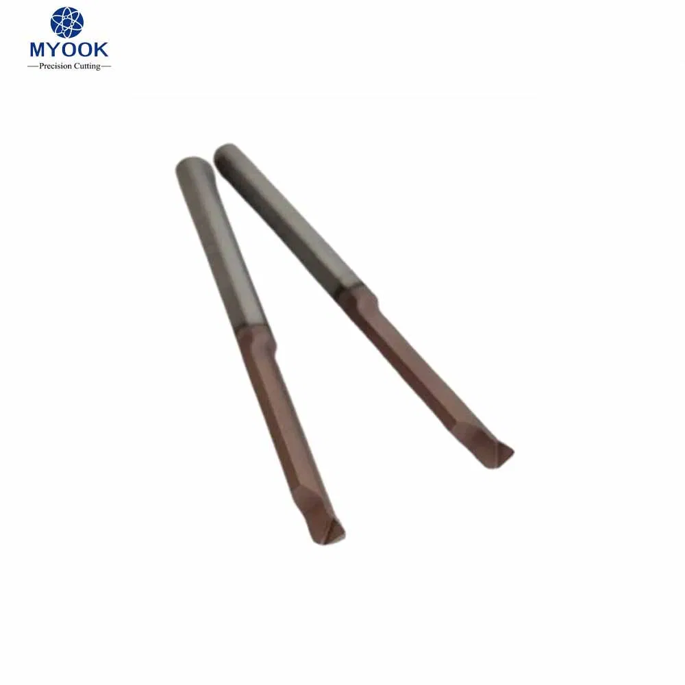 Myook Solid Carbide Mpr4r0.2 L22 50ol CNC Lathe Machining Internal Turning Angle R0.2 Micro-Groove Boring Bar