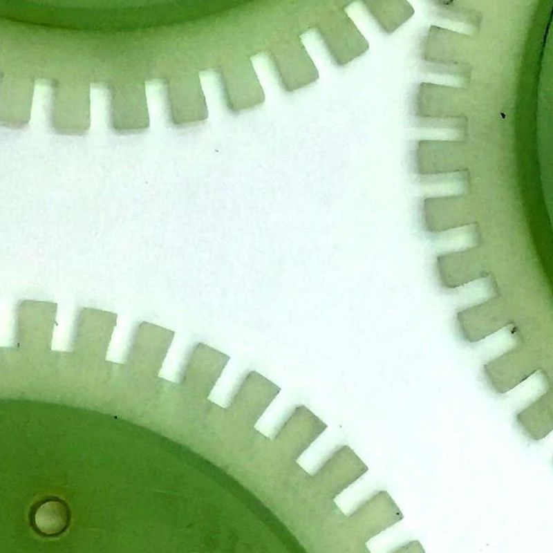 High-Precision Five-Axis CNC Machining of Plastic Paddle Wheel Components for Industrial Use