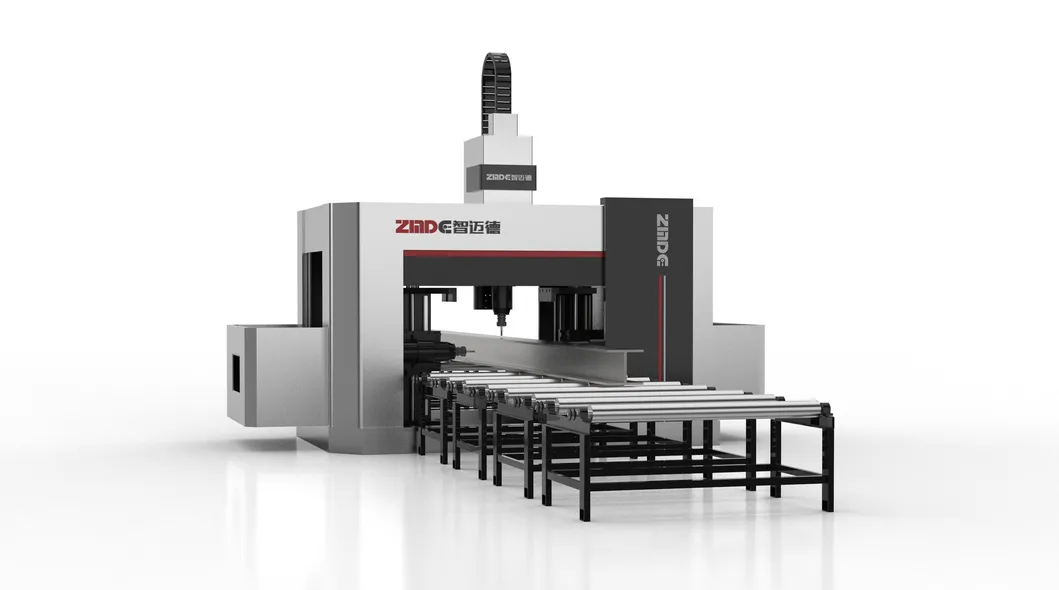 CNC 3D H-Beam Sides Drilling Machine