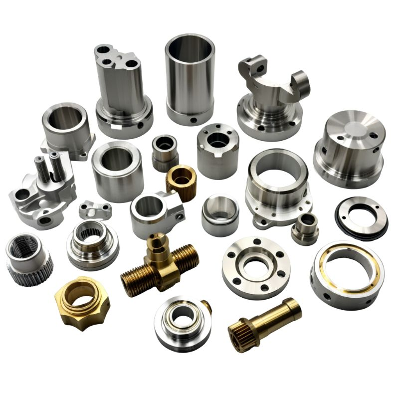 Custom Precision CNC Machining Lathe CNC Machined Parts Metal Aluminum Stainless Steel Micro Machining CNC Lathe