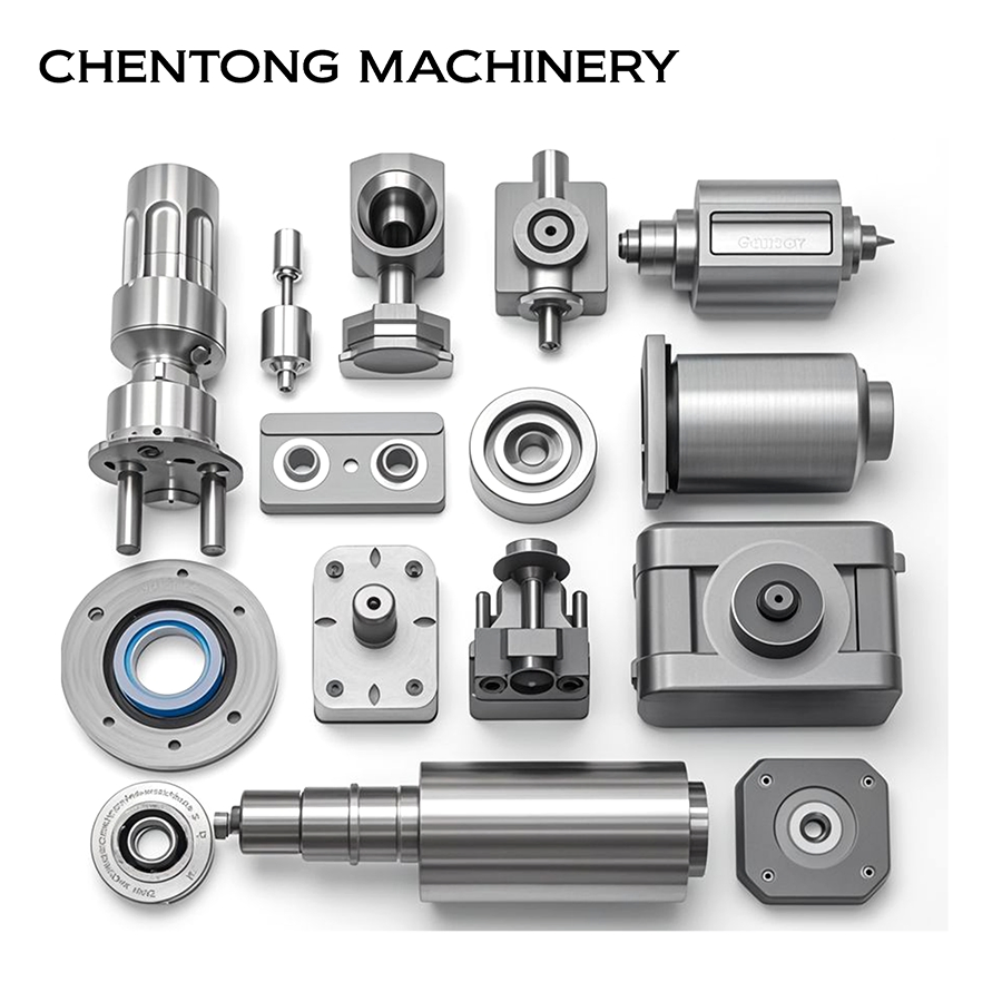 High Precision Custom CNC Metal Components Turning Milling Aluminum Stainless Steel Brass Processing Machining Service