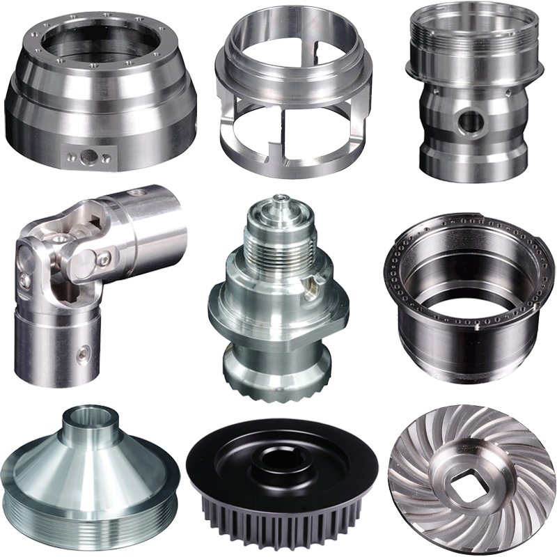 Custom CNC Turning Milling Drilling Machining Part Aluminum Stainless Steel Brass for Auto Aerospace Medical Equipment Industrial Machinery Motorcycles Bicycles