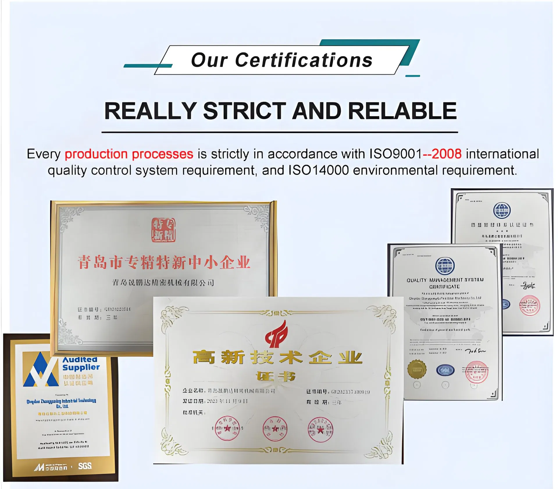 Certifications