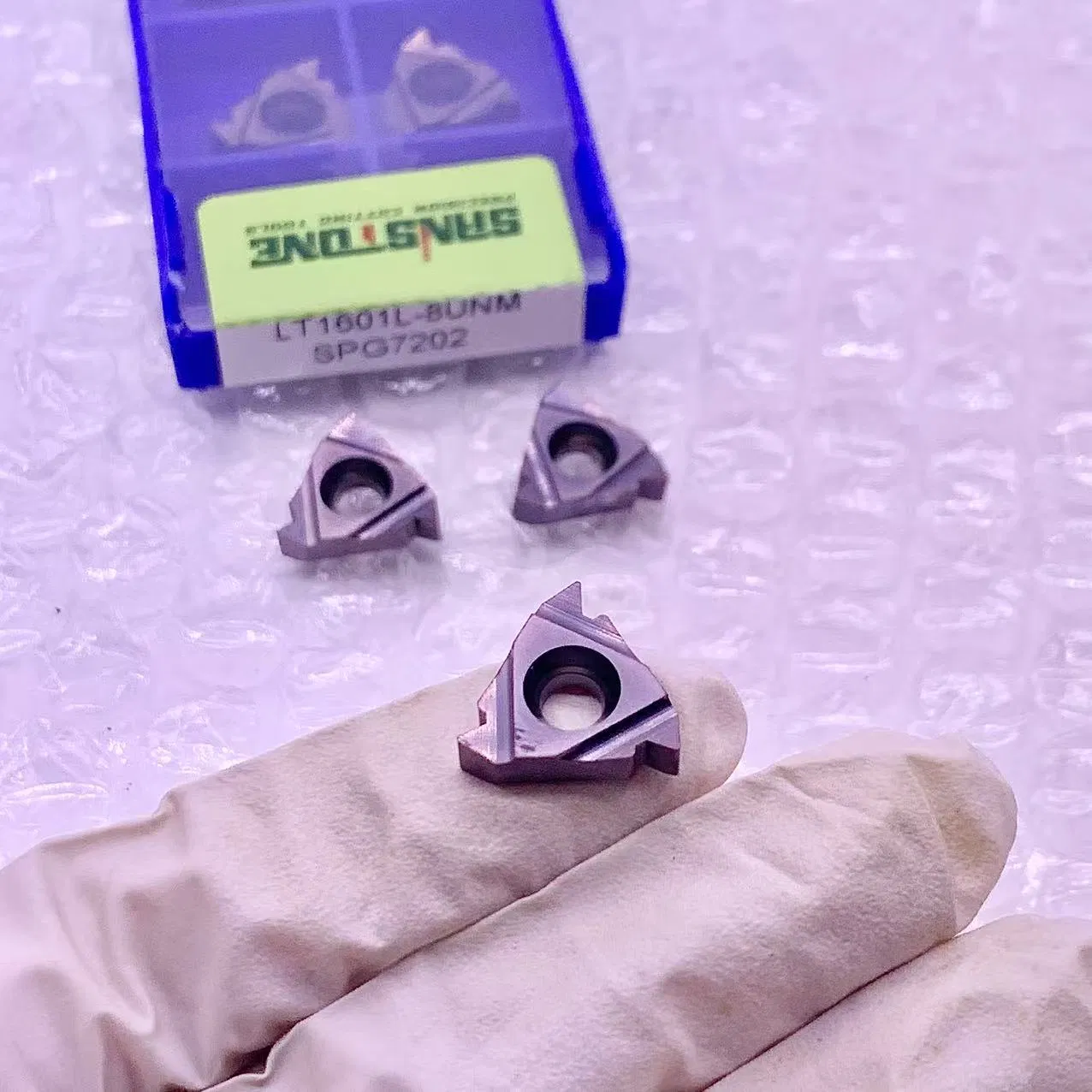 Carbide Threading Insert 16il 8un ISO Metric Thread Lt1601L-8unm Thread Turning Insert High Hardness Wear Resistance