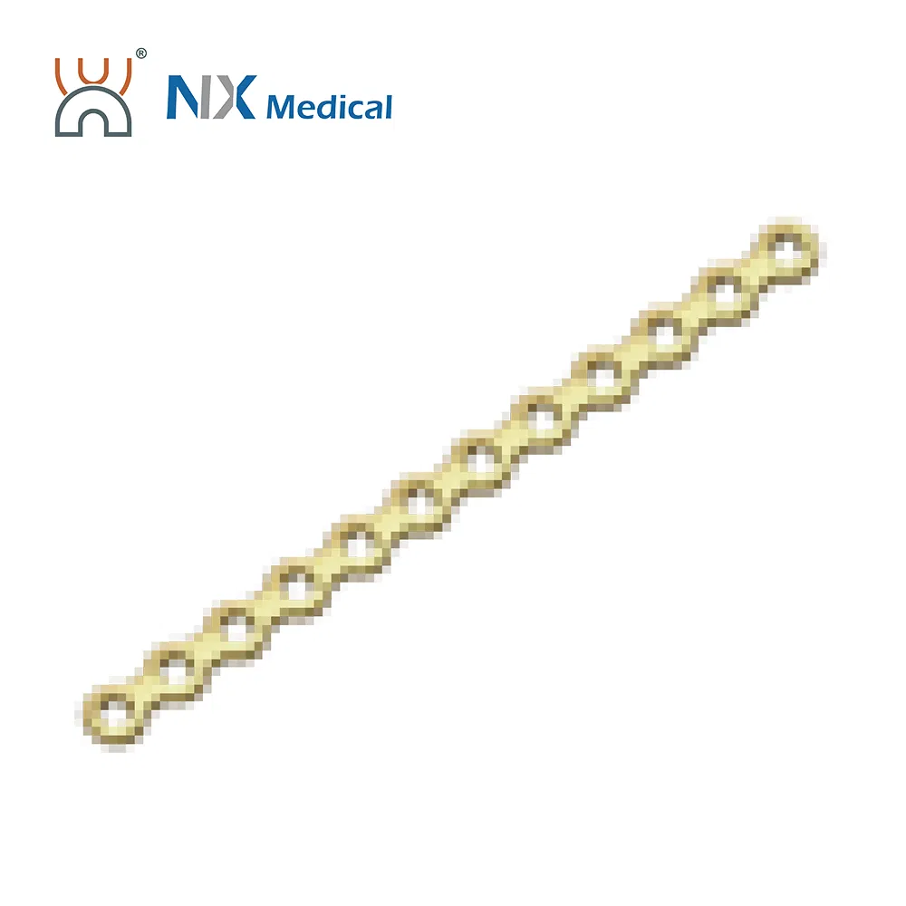 Nx Medical Variable Angle Locking System Mini Fragment Compression Titanium Plate