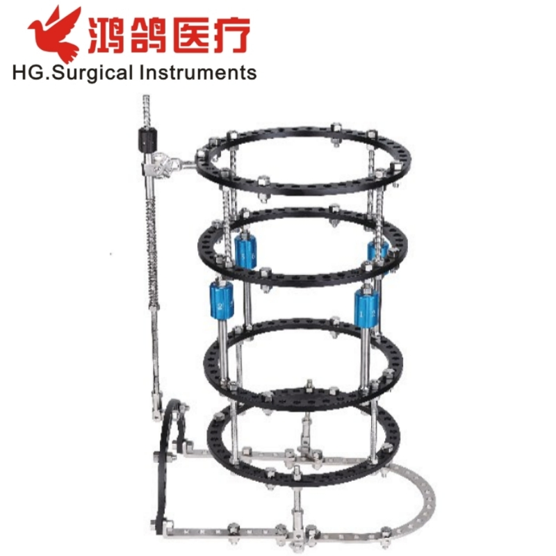 Orthopedic Instrument Ring Frame Ring Fixator Lower Limb Lengthening External Fixator