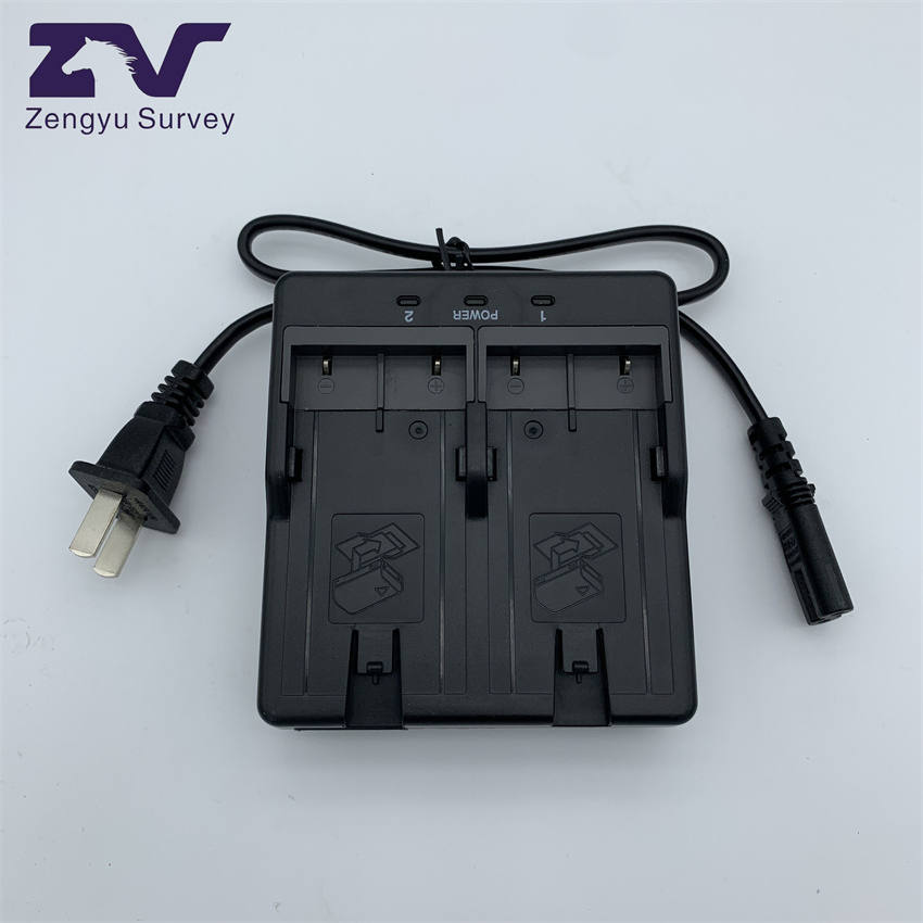 Zengyu Battery Dual Charger Compatible Replace Bc-30d for Trim BLE Top Con Bt-65q Bt-66q 1PCS Total Station