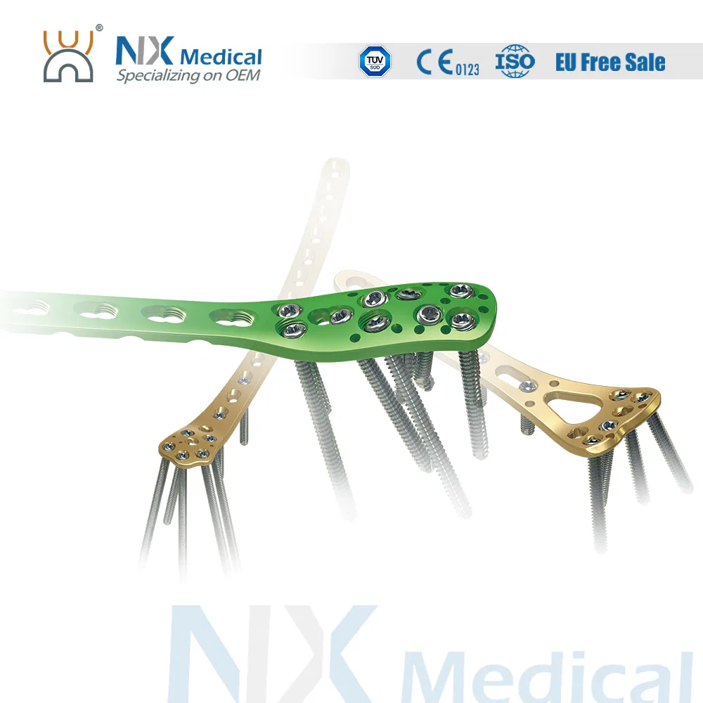 Titanium Variable Angle Super LCP Orthopedic Implant System Locking Plate for Trauma Fixation