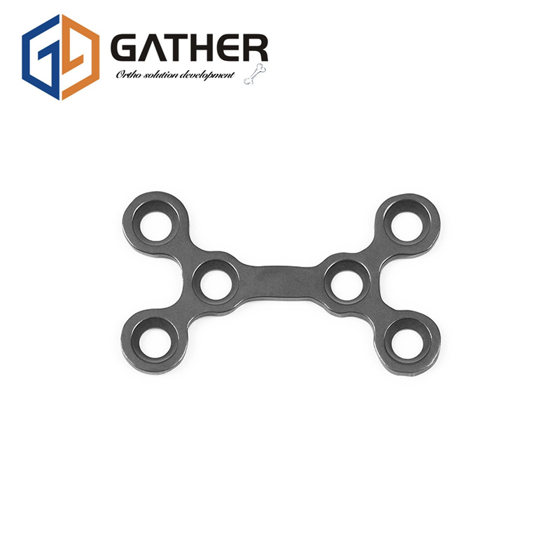 Plastic Cosmetic Surgery X-Shaped Plate Orthopedic Maxillofacial Implant