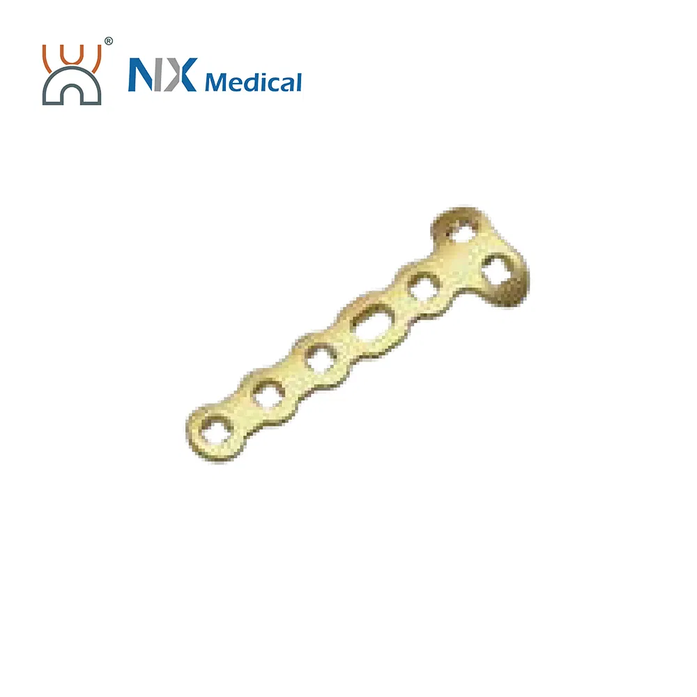Nx Medical Variable Angle Locking System Mini Fragment Compression Titanium Plate