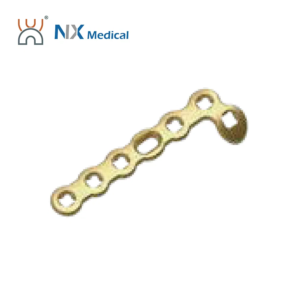 Nx Medical Variable Angle Locking System Mini Fragment Compression Titanium Plate
