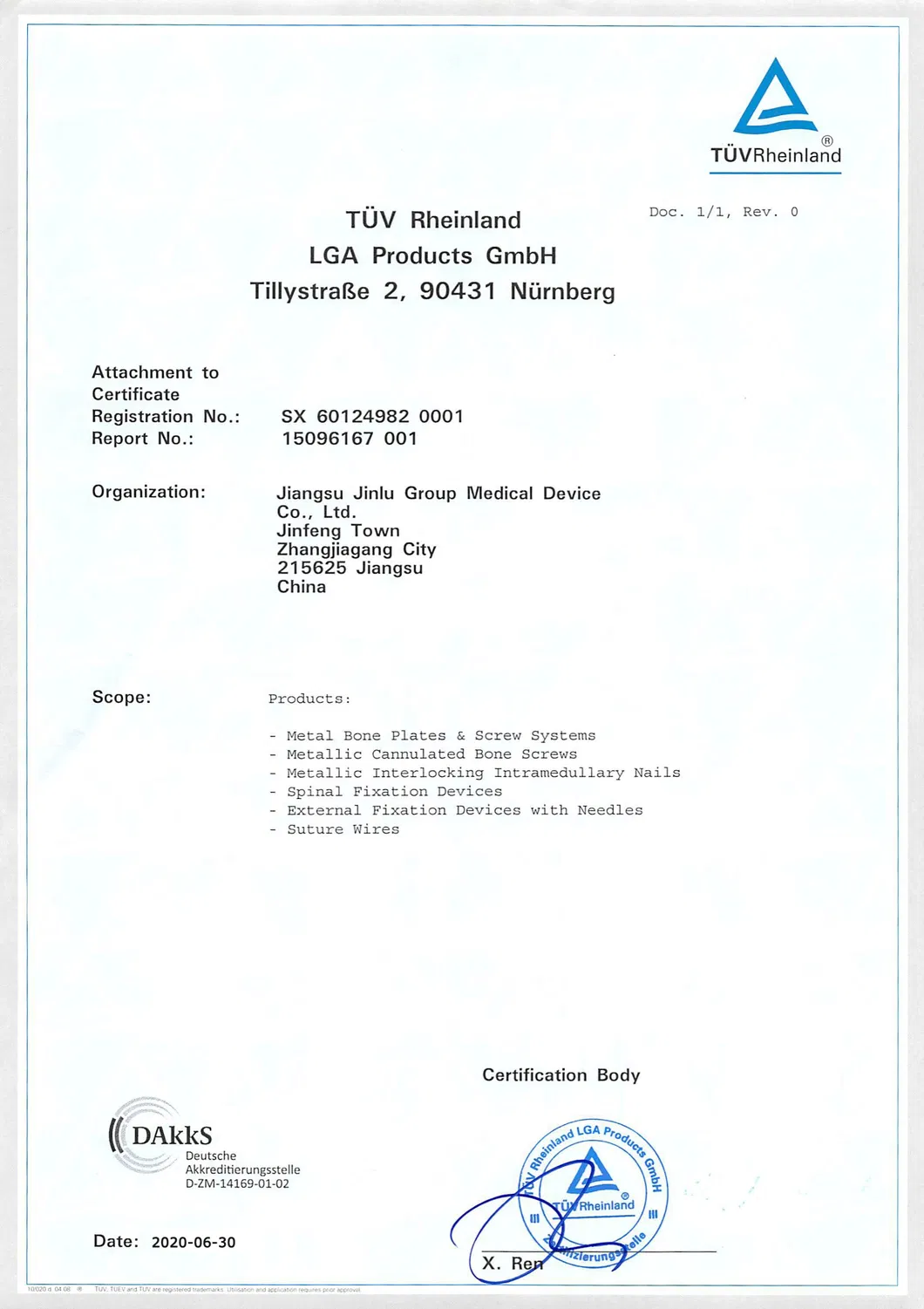 Quality Certification