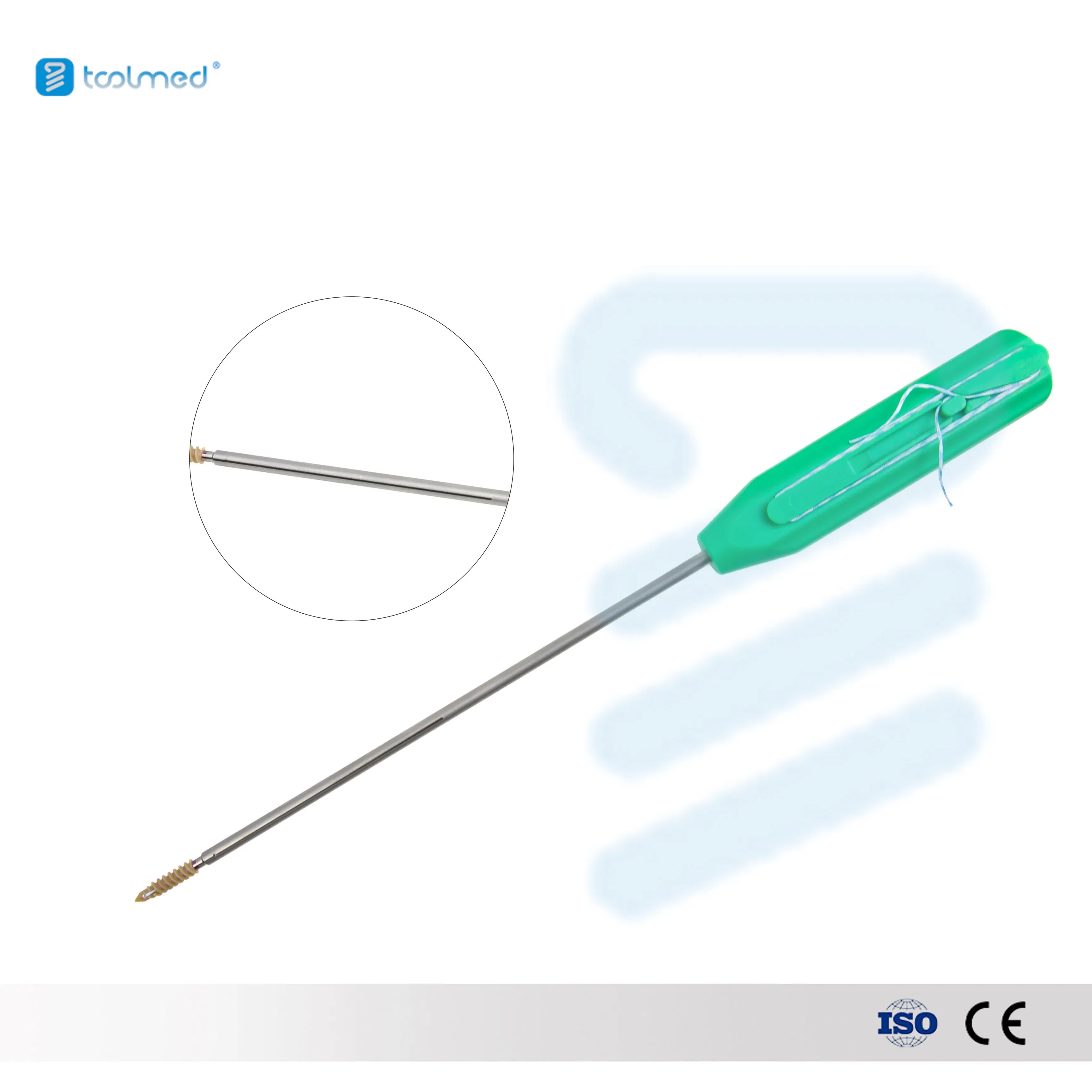 Sport Medicine Knotted Titanium Suture Anchor (without no seams nor needle work)