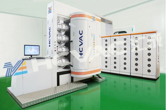 Hcvac Floor Wall Ceramic Tile PVD Ion Deposition Machine, Titanium Gold Vacuum Plating System
