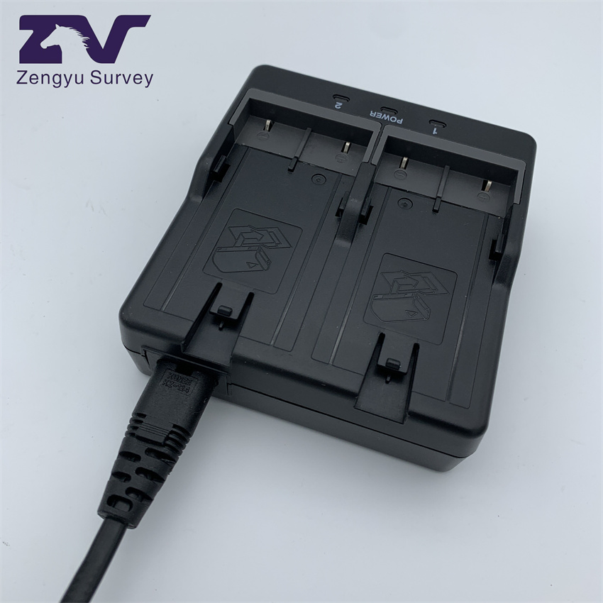 Zengyu Battery Dual Charger Compatible Replace Bc-30d for Trim BLE Top Con Bt-65q Bt-66q 1PCS Total Station