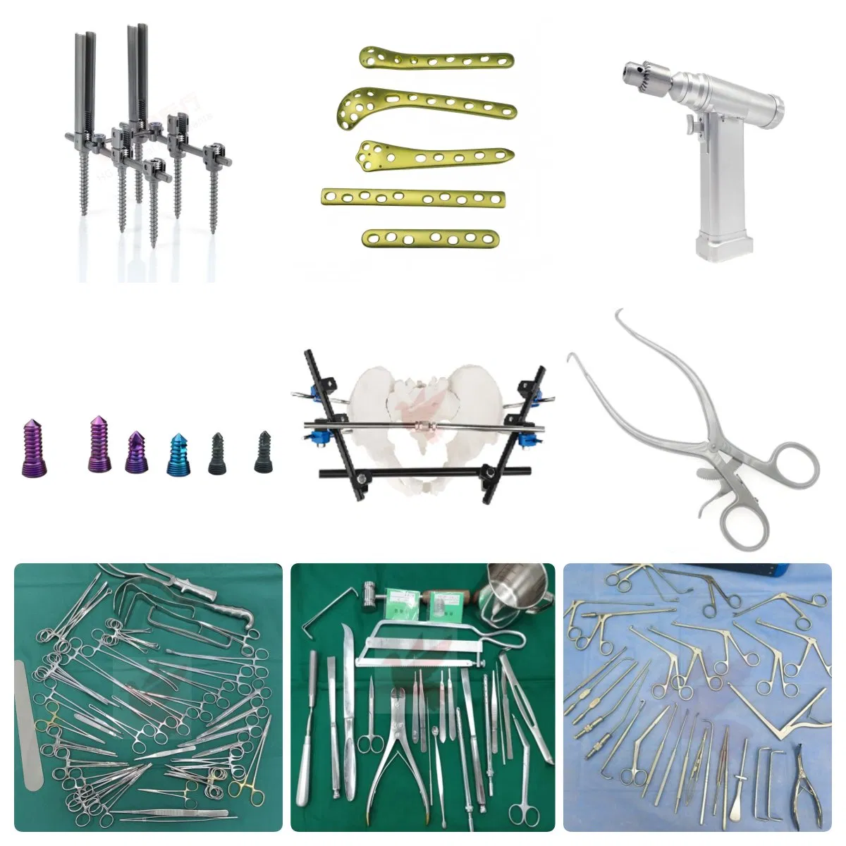 Orthopedic Implant Bone Plate Locking Maxillofacial Micro Plate Medical Product Supply