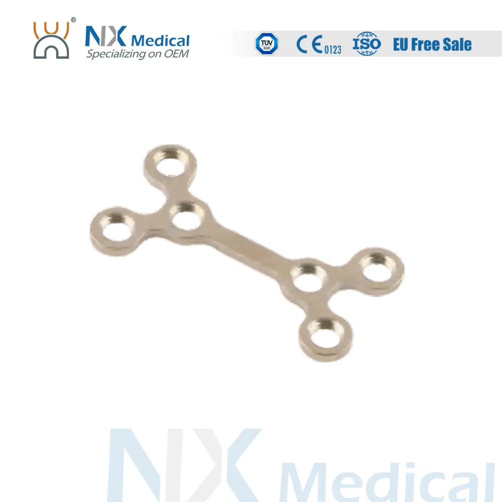Nx Medical Locking Plate Maxillofacial System for Trauma Implants Fixation