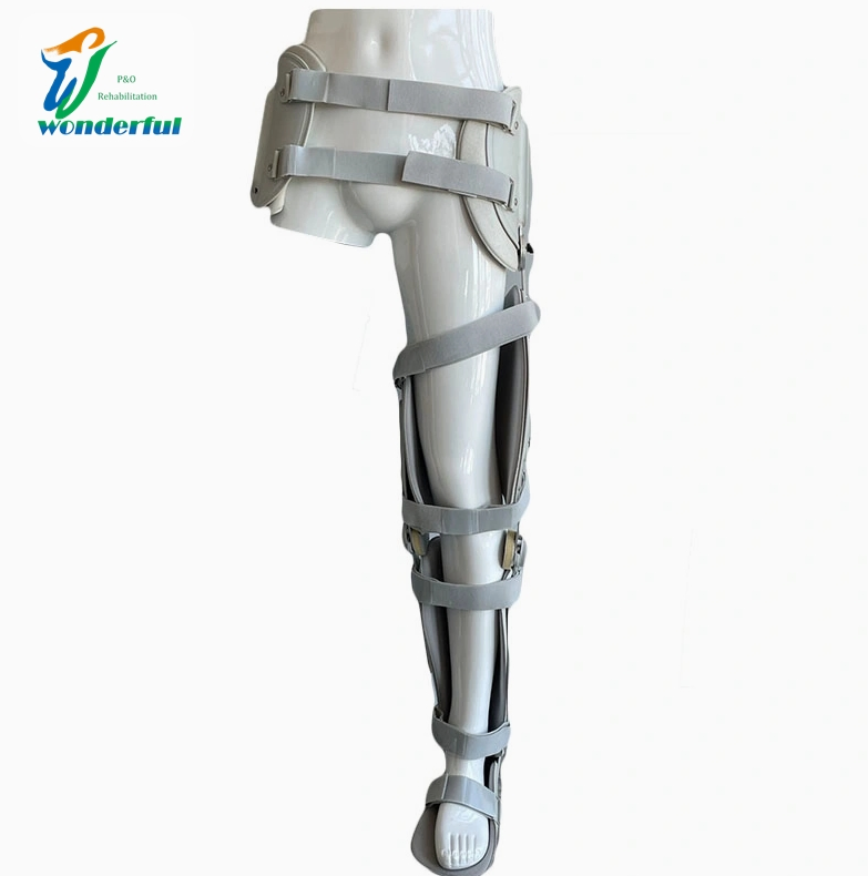 Versatile Single Leg Orthopedic Fixation Device Single Leg Adjustable Hip Knee Ankle Foot Fixator