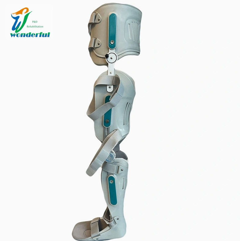 Versatile Single Leg Orthopedic Fixation Device Single Leg Adjustable Hip Knee Ankle Foot Fixator