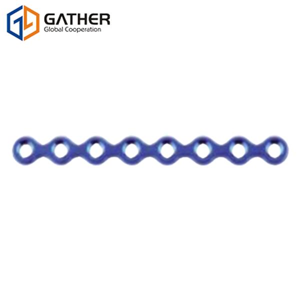 Maxillofacial Micro Straight Plate 1.0 Trauma Implant 8 Holes Plastic Cosmetic Surgery