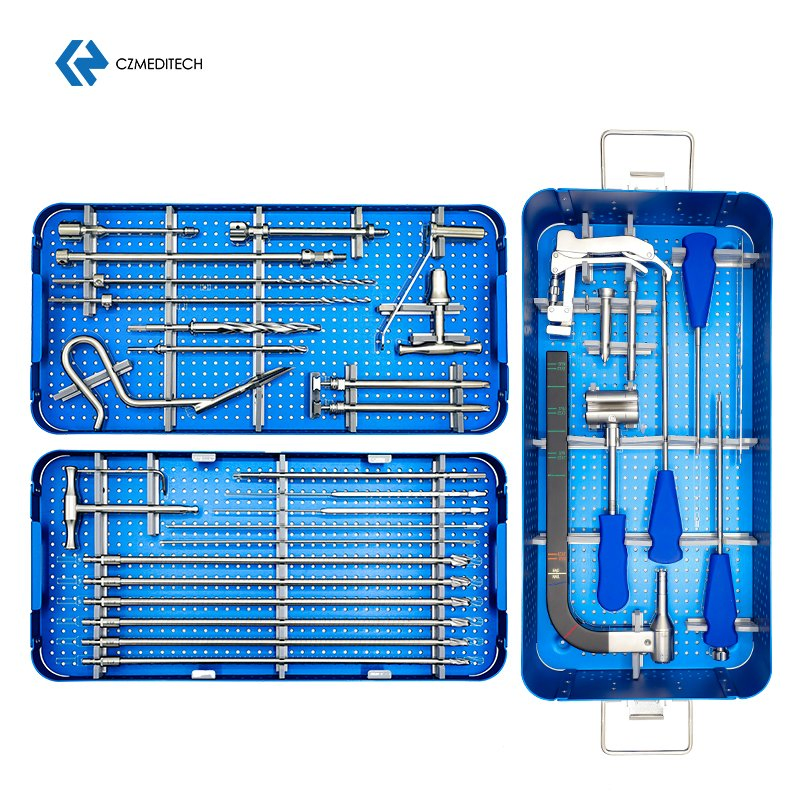 Hindfoot Fusion Ankle Intramedullary Nail Titanium Interlocking Nail Exporters Hospital Surgical Equipment