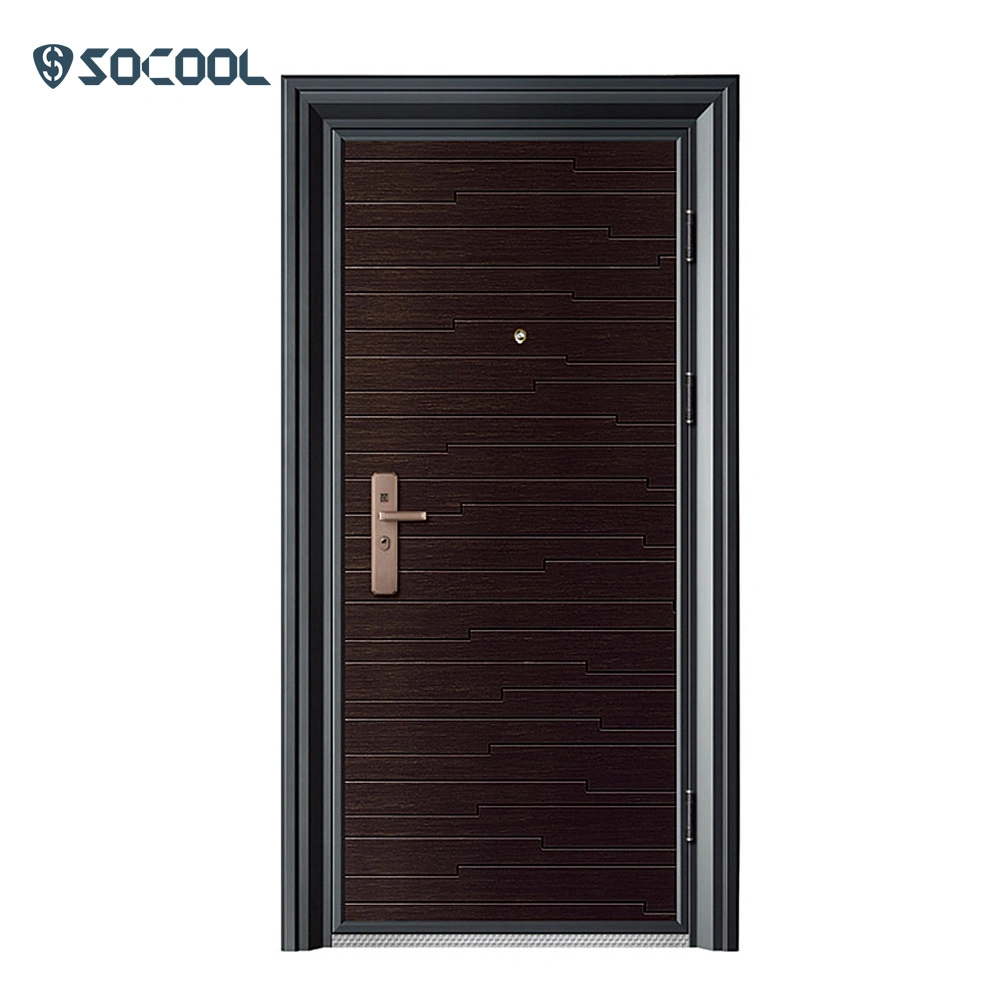 Modern Style Multi Lock Points Highest Security Theftproof Steel Door
