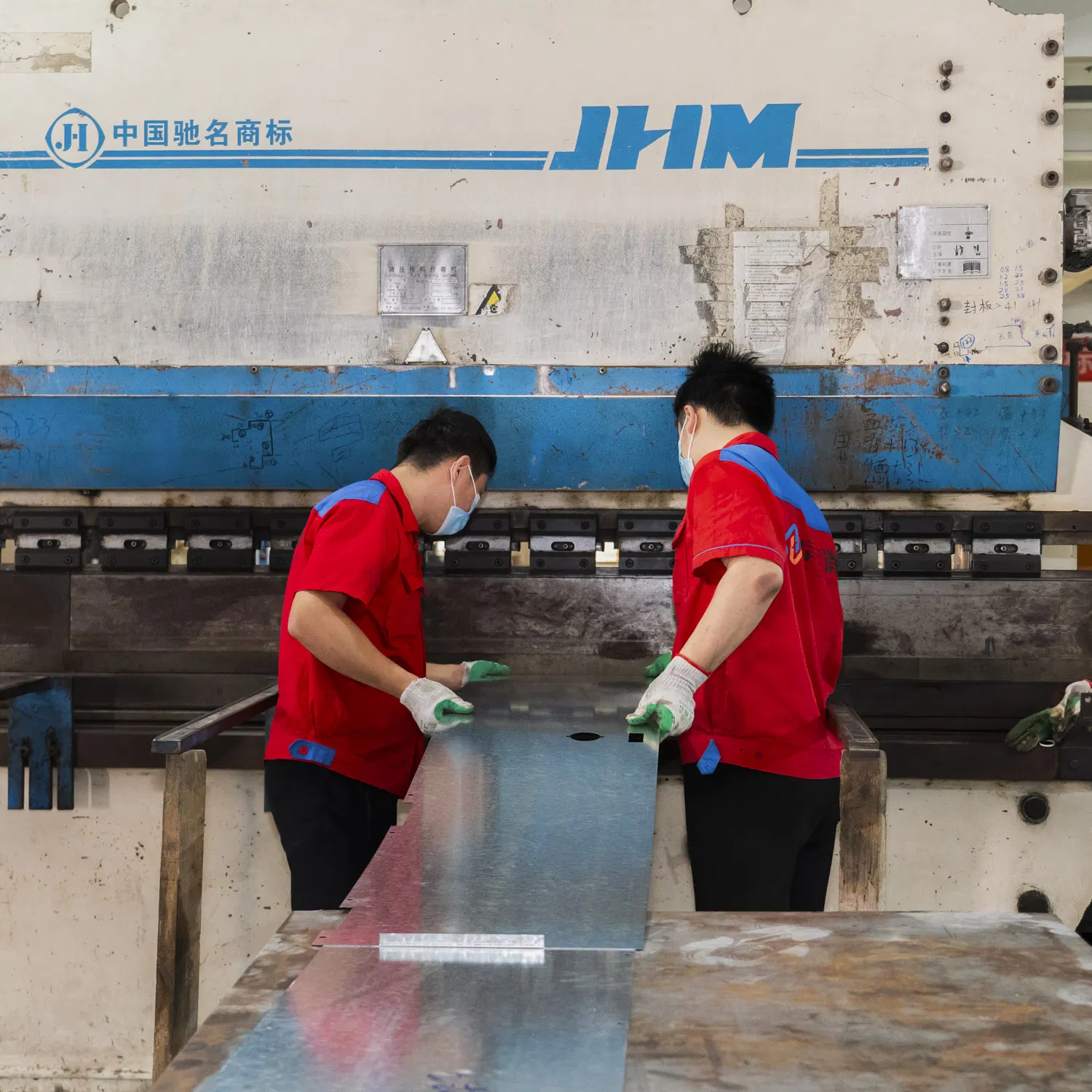 Sturdy Steel Bathroom Door, Moisture-Proof, Standard Size