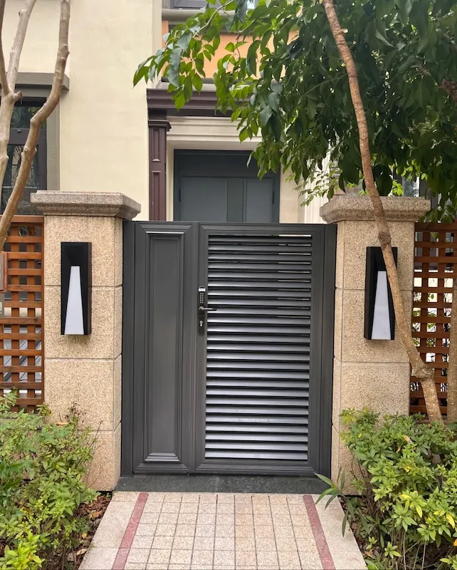 Aluminum Garden Gate View 2