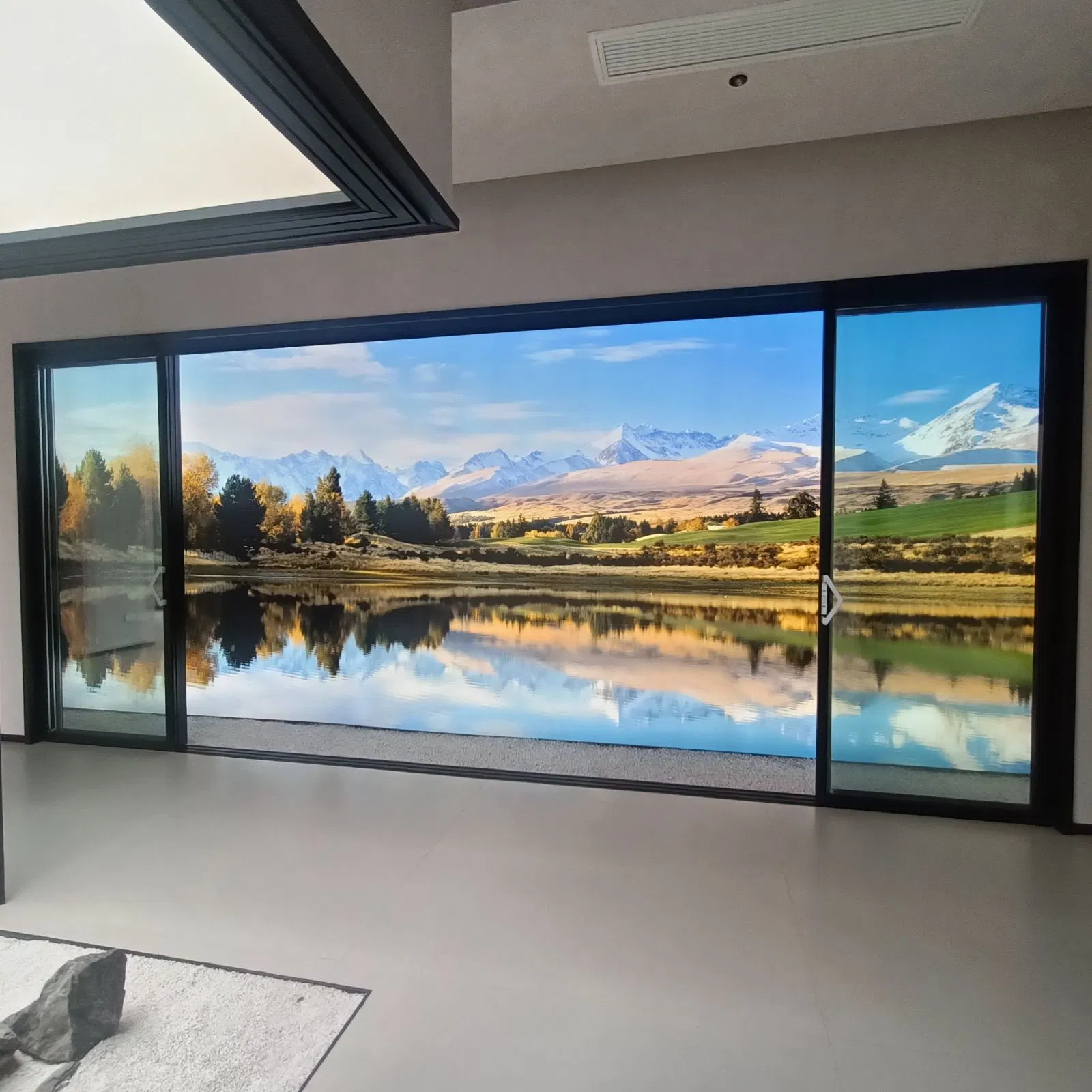 High-Quality 4040 Slim Frame Aluminium Profile Multi Sliding Door with Double Glazed Insulation Glass Door Design