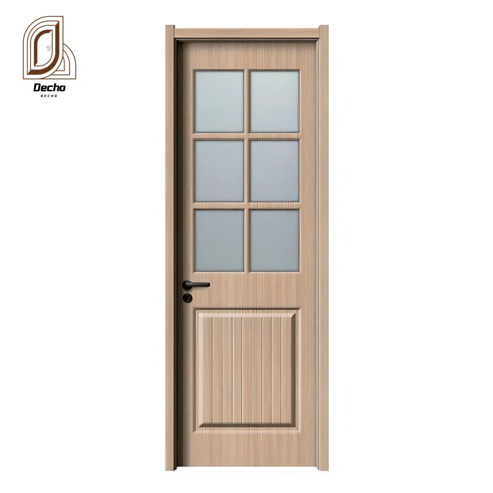 Modern Design Moisture Proof Water Resistant Interior WPC Door for Bathroom