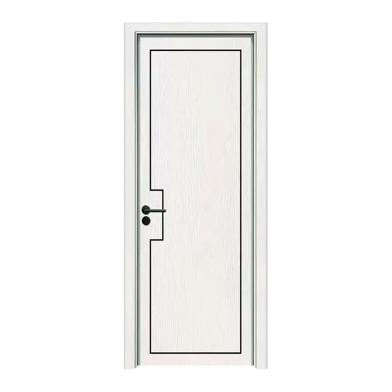 Oufei White Aquaguard WPC Moisture-Proof Bathroom and Patio Door