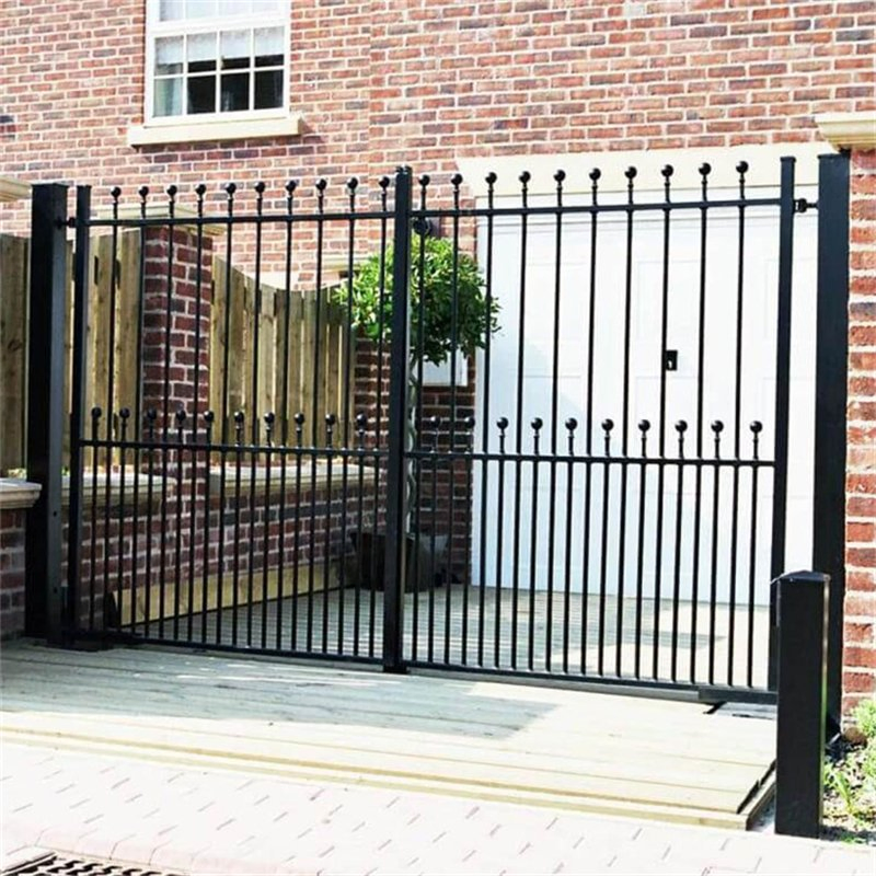 High Quality Modern House Gate Minimalist Design Sturdy Front for Home Security