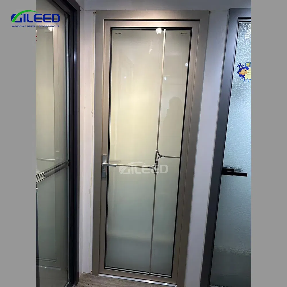Customization Moisture-Proof Feature Soundproof Waterproof Bathroom Swing Door