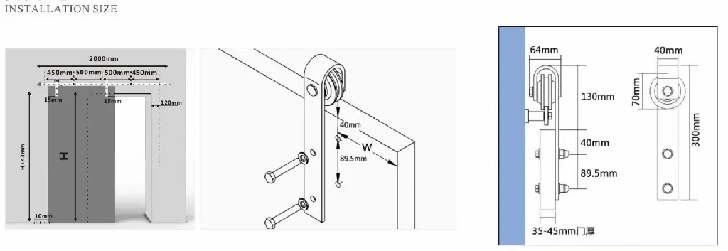 Product Size Specification 1