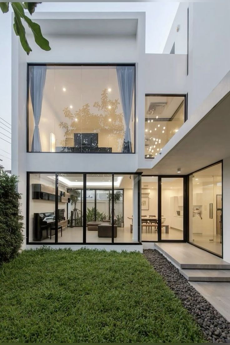 Anewson High Quality Thermal Break Aluminum Alloy Sliding Door with Double Tempered Glass Four Track Smart Electric Glass Sliding Door