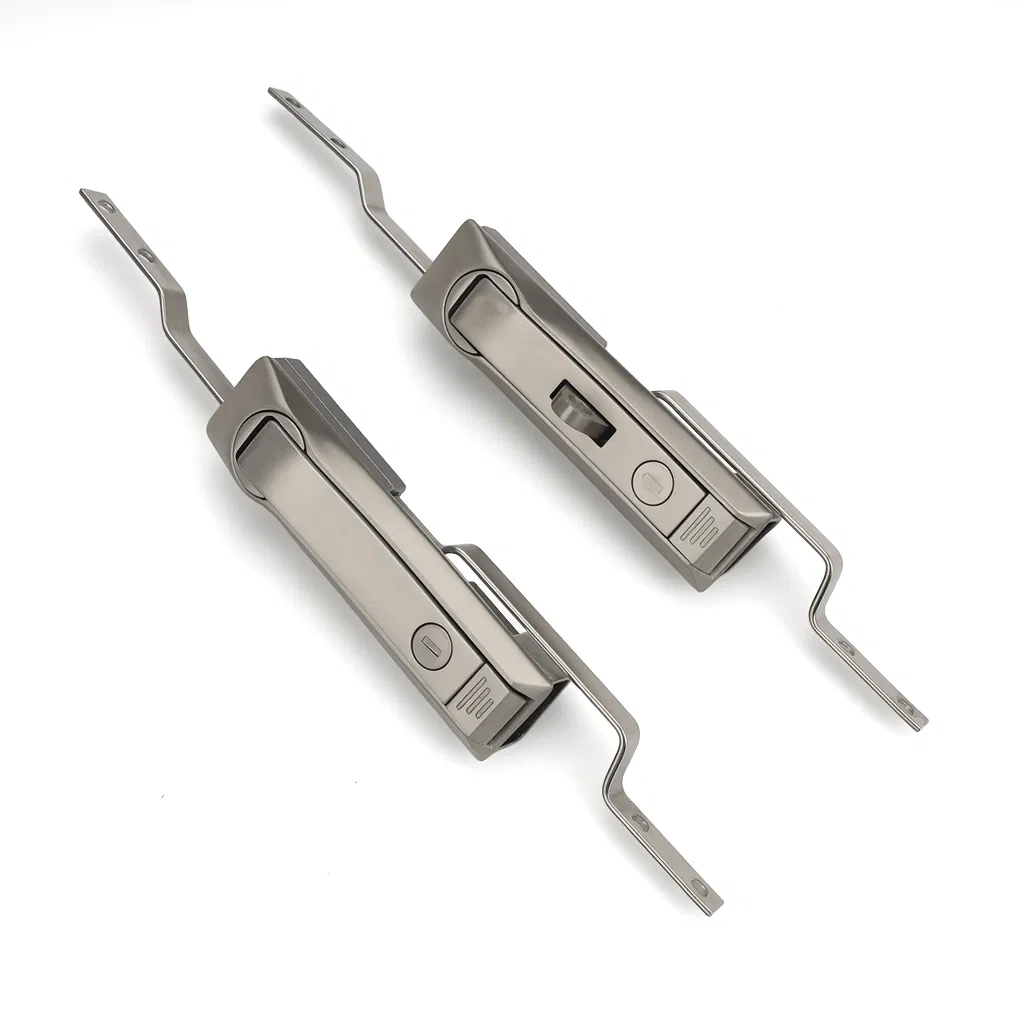 Stainless Steel Top Bottom Linkage Multi-Point Lock with Hasp for Enhanced Cabinet Door Security