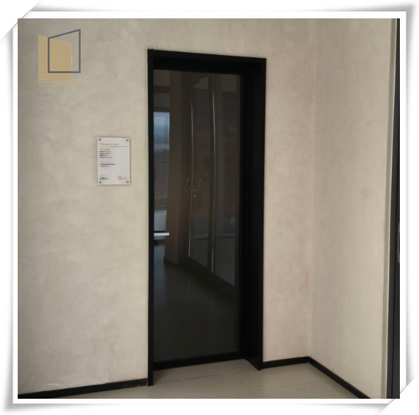 Moisture Proof Aluminum Bathroom Door 1.5mm Thick Rust Resistant Bathroom Door