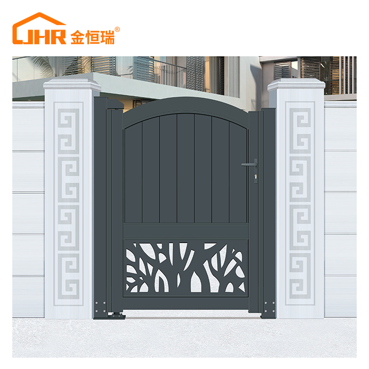 Modern Minimalist Jhr Aluminium Gates for Elegant Villas