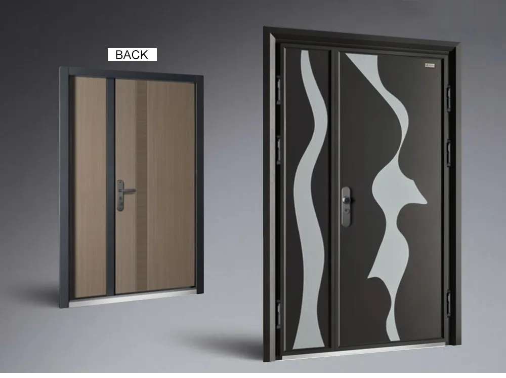 Security Steel Door View 1