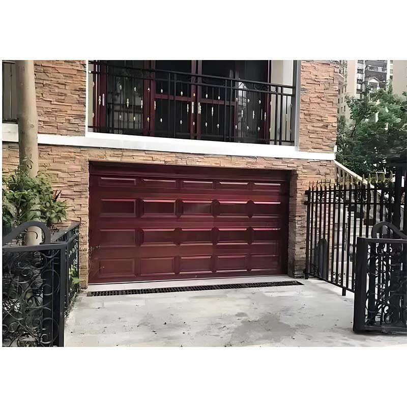 Slim Frame Frosted Glass Garage Door Aluminium for Private Parking