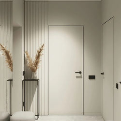 2023 Hidden Wall Flush Frameless Invisible Door Flush Frameless Doors. Concealed Door Frame