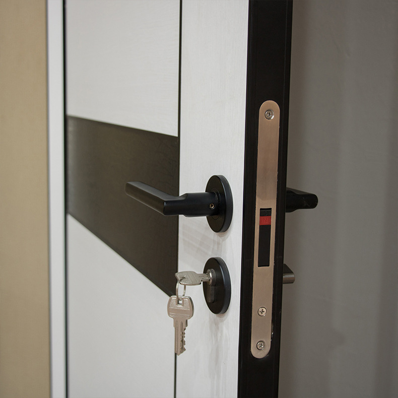 Invisible Door Fashion Latest Design Wooden Hidden Wall Doors Aluminum Frame Modern Interior Bedroom Flush Frameless Door