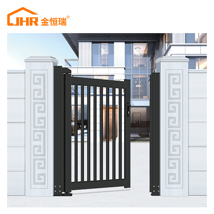 Modern Minimalist Aluminium Villa Gates and Entrance Doors